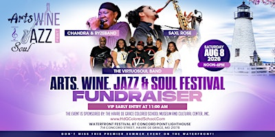 9th Annual Arts, Wine, Jazz & Soul Festival | Concord Point Lighthouse Keeper's House