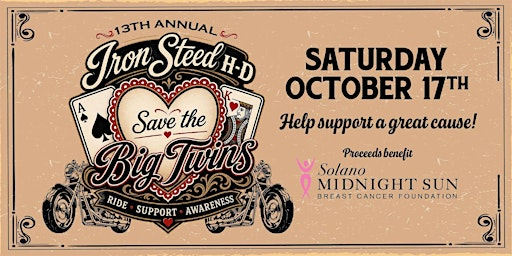 13th Annual Save the Big Twins Blackjack Run | Iron Steed Harley-Davidson