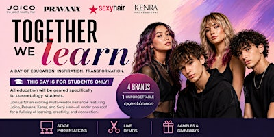 Together We Learn Hair Show Cosmo Student Day | Devon Boathouse