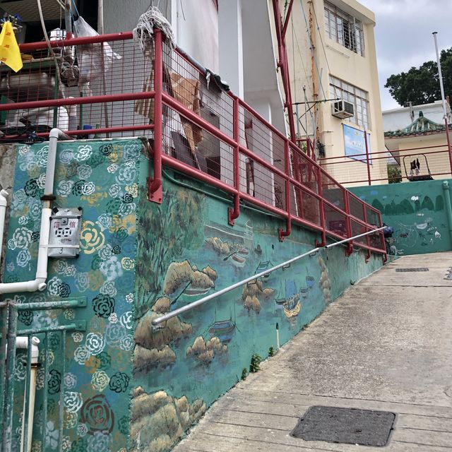 長洲西灣美經援村🏚壁畫處處📸打卡秘景