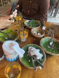 บ้านสองฤดู ฟิลลิ้งกินข้าวเช้าในป่าใกล้บ้าน