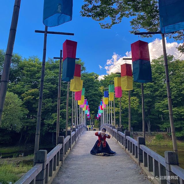 한복 인생샷을 남길 수 있는 한국민속촌🇰🇷