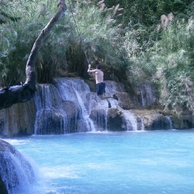 Kuang Si Waterfall Luang Prabang Laos