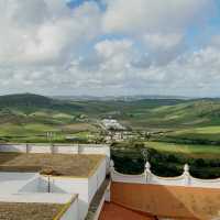 Magical Castle Vilage on a top of a Mountain