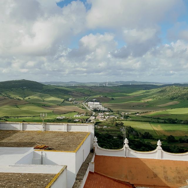 Magical Castle Vilage on a top of a Mountain