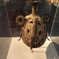 Melanesian display in the Museum