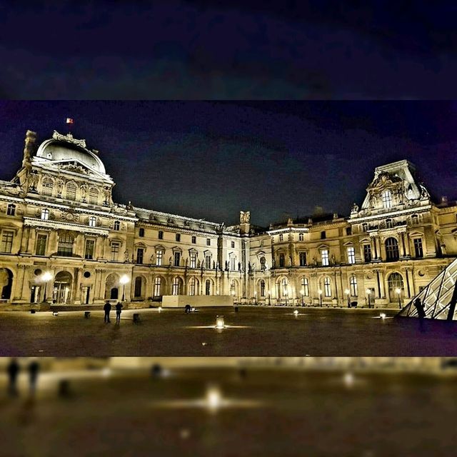 Iconic Louvre Museum