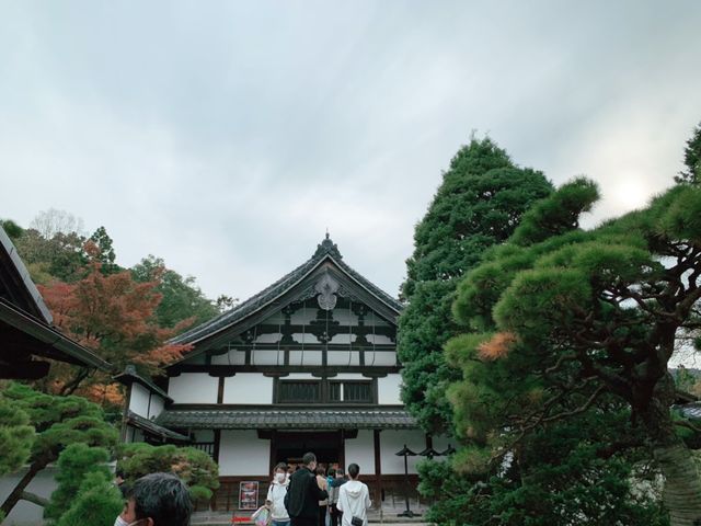 京都[紅葉めぐり] 南禅寺　天授庵- 枯山水庭園にて和む -