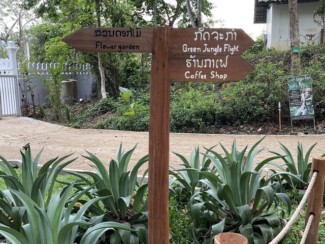 ตาดร้อยครัว ຕາດຮ້ອຍຄົວ Green Jungle Park