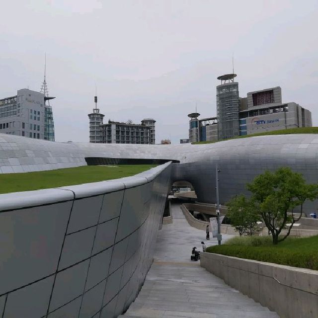 Futuristic public park