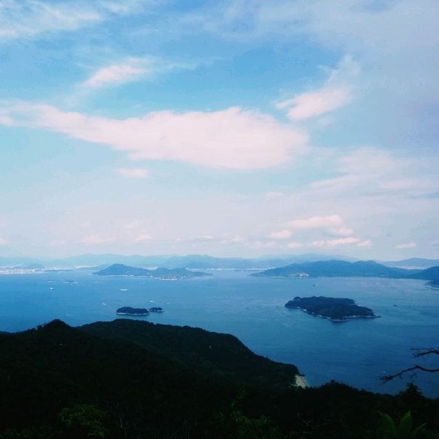 【宮島】宮島🚡「獅子岩」からの絶景～瀬戸内海🚢～