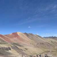 Rainbow on a Mountain? 🌈🏔️ Vinicunca!