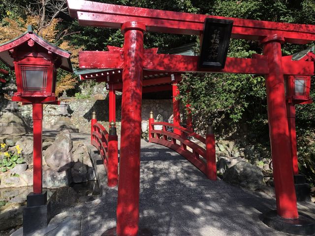 【大分】海地獄が見える！白龍稲荷大神⛩