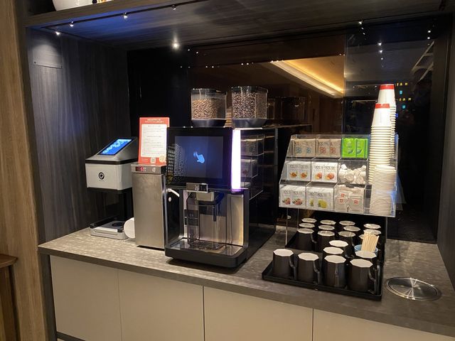 フリードリンクのカフェメニューが充実