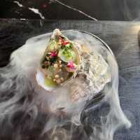 รีวิว Fine Dining ระดับ First Class บนเครื่องบิน