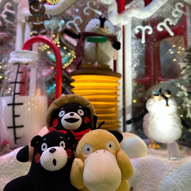 置地廣場企鵝主題聖誕燈飾🐧