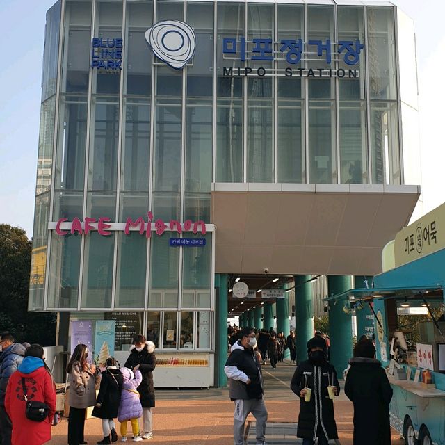 해운대에서 즐기는 해변열차 블루라인파크