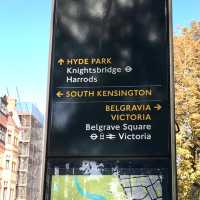 A stroll in Knightsbridge