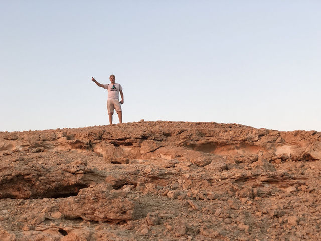 Siwa Oasis, Egypt, salt desert, salt lake