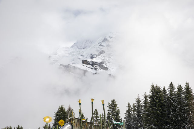 Milun Town after the snow.