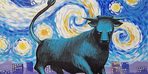 Paint Starry Night Bully! Birmingham | Be At One, New Street