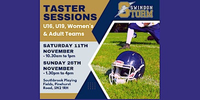 Swindon Storm American Football Club - Taster Sessions | Southbrook Playing Fields