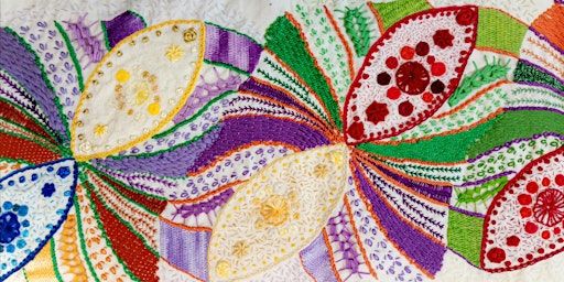 Intermediate Hand Embroidery with Louise Goult | Swarthmore Education Centre