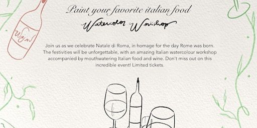 ITALIAN VIBE WATERCOLOR WORKSHOP | Silk Huis Amsterdam