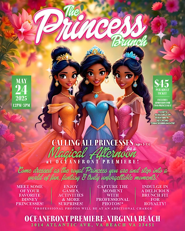 The Princess Brunch | Oceanfront Premiere by 757 Events