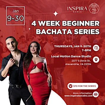Beginner Bachata 4 Week Series | Local Motion Project