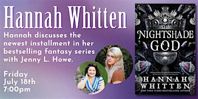 Hannah Whitten with Jenny L. Howe | An Unlikely Story