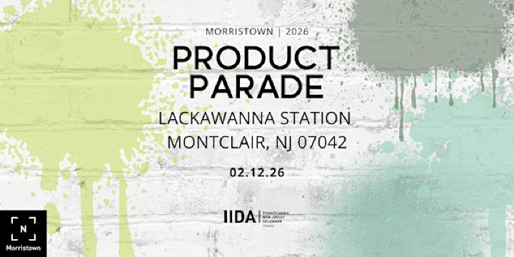 2026 IIDA Morristown City Center Product Parade | Lackawanna Station