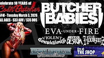 Butcher Babies and Eva Under Fire Live at the Shop in Dunbar WV | Live at The Shop