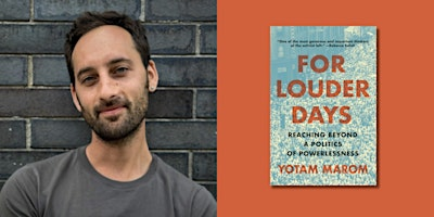 Book Launch: Yotam Marom (at LAPC) | Lafayette Avenue Presbyterian Church
