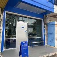 ร้านกาแฟสีน้ำเงินสุดชิคในชลบุรี 🔵