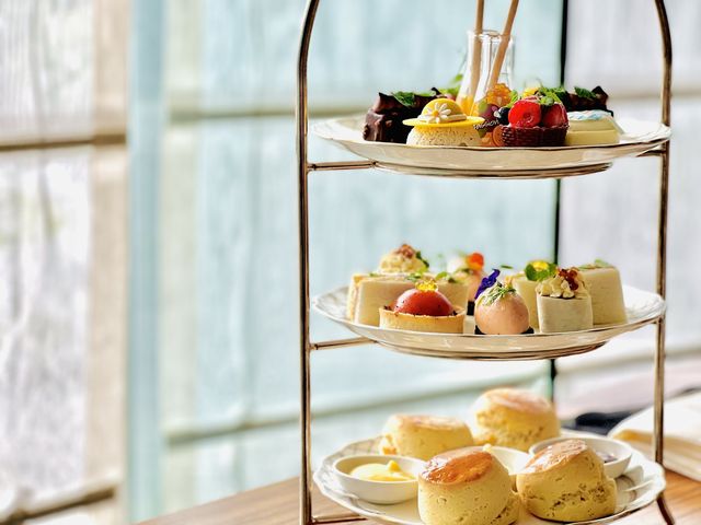靚靚拍卡💡😎Grand Hyatt 香港君悅💁🏻‍♂️💡TIFFIN Afternoon Tea Set