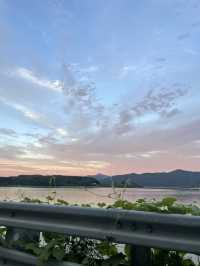 예쁜 가을 노을은 팔당댐에서 🌅 