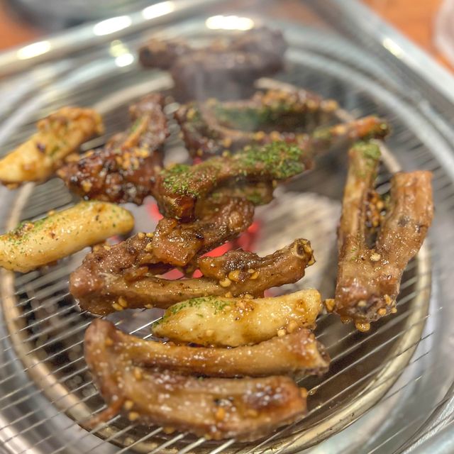의왕역 숯불 쪽갈비 맛집 '만나고쪽갈비'