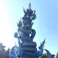 วัดร่องเสือเต้น .. วิหารสีน้ำเงิน 💙