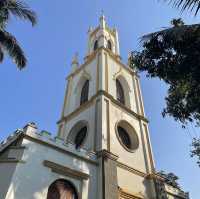 옛 뭄바이의 랜드마크 “0 point” St. Thomas’ Cathedral