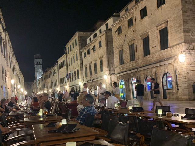 Dubrovnik古城夜景🌃