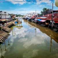 A Floating Market In Amphawa