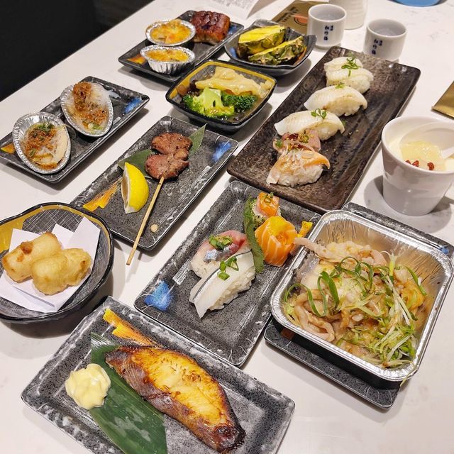 豐富🍣放題，仲有♨️蒸龍躉😍