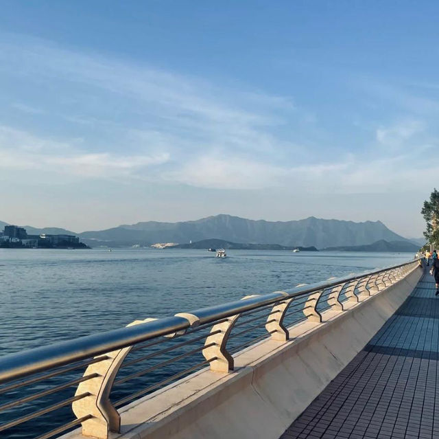 馬鞍山海濱長廊 香港日落唔會令你失望😍