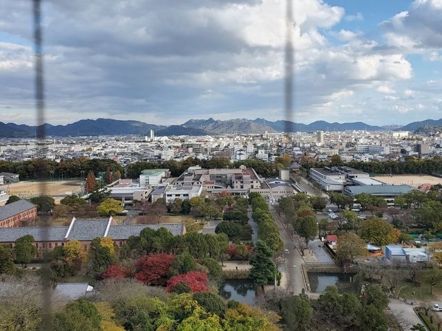 紅葉と世界遺産のコラボ🍁