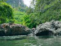 🏞️น้ำตก บาตูกาเป๊ะ บันนังสตา🌿☘️🍀
