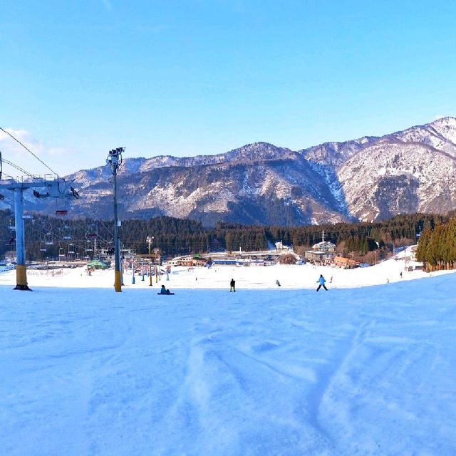 Toyama’s largest ski slopes in the Tateyama