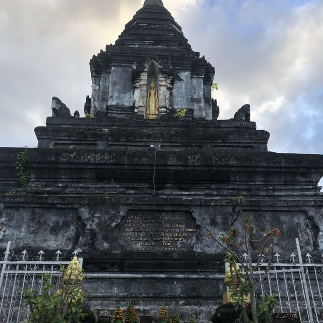 The Lanna Style Stupa in luang prabang 