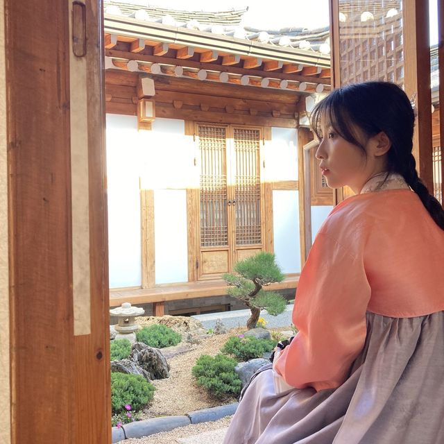 히노끼탕이 있는 나만알고싶은 북촌 한옥숙소🍂🍁🤎