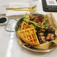 interesting twist to your normal waffle